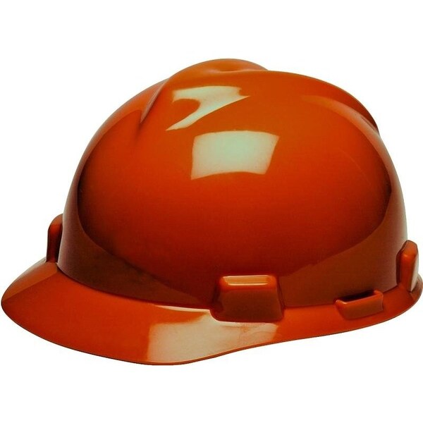 Msa Safety SAFETY WORKS Hard Hat, 4Point Textile Suspension, HDPE Shell
